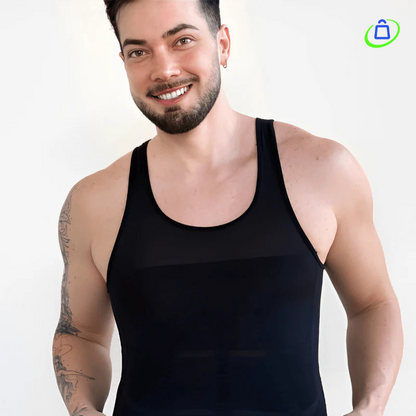 Camisa Masculina de Compressão Ultrafina PosturePro® + BRINDE EXCLUSIVO