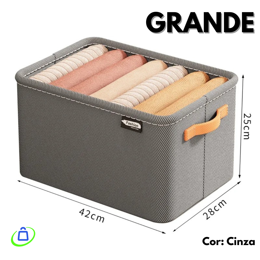 Organizador de Roupas Dobrável - COMPRE 1 LEVE 3 - SOMENTE HOJE (ESQUENTA BLACK FRIDAY 🔥)