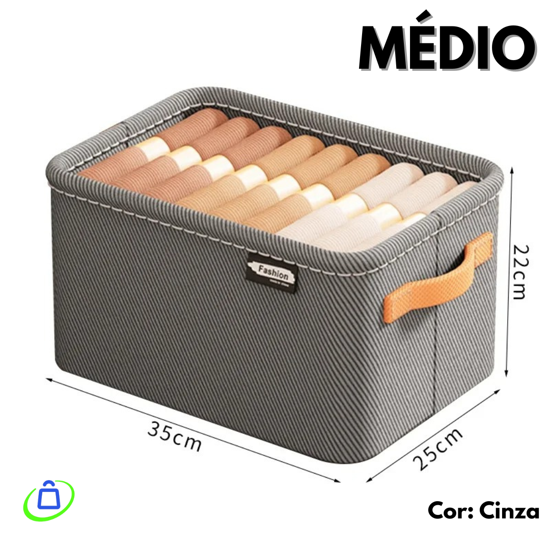 Organizador de Roupas Dobrável - COMPRE 1 LEVE 3 - SOMENTE HOJE (ESQUENTA BLACK FRIDAY 🔥)