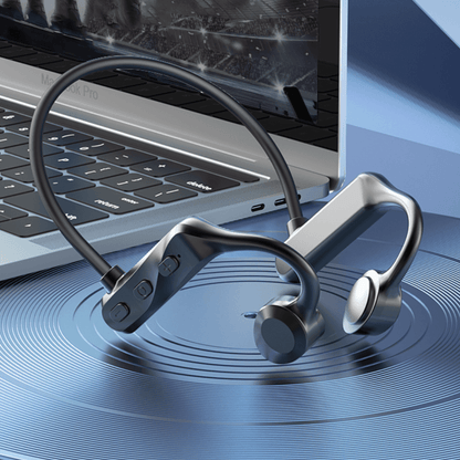 Fone Sem Fio de Condução Óssea - Auren Pulse - Compre 1, leve 4 [Compre um fone, ganhe o outro fone, um Smartwatch e uma Braçadeira Para Celular]