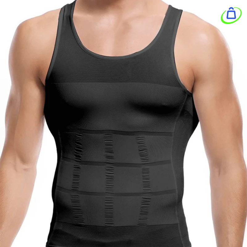 Camisa Masculina de Compressão Ultrafina PosturePro® + BRINDE EXCLUSIVO