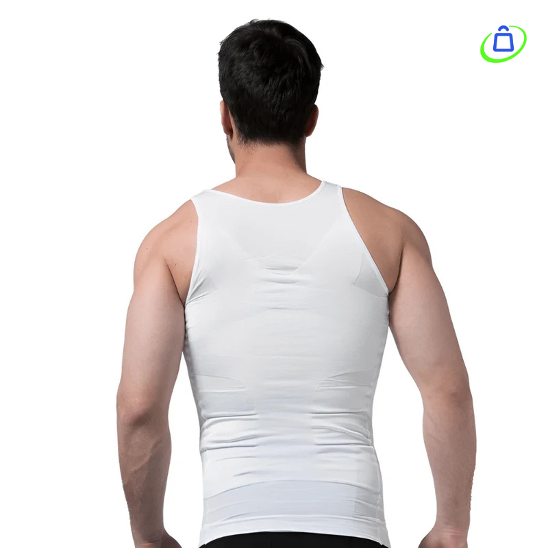 Camisa Masculina de Compressão Ultrafina PosturePro® + BRINDE EXCLUSIVO