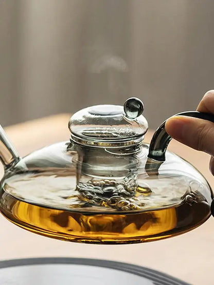 Chaleira de Vidro Multifuncional