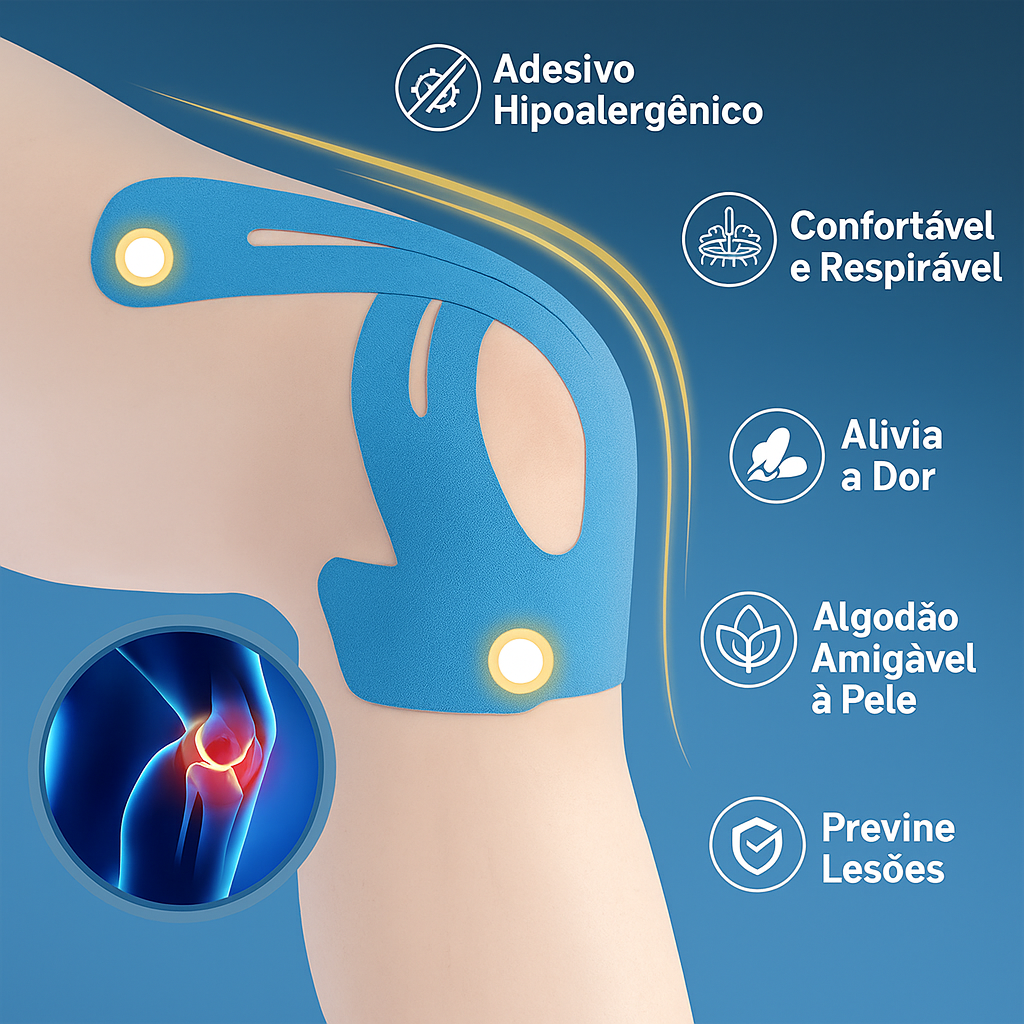 KIT Fita Aliviadora de Joelho