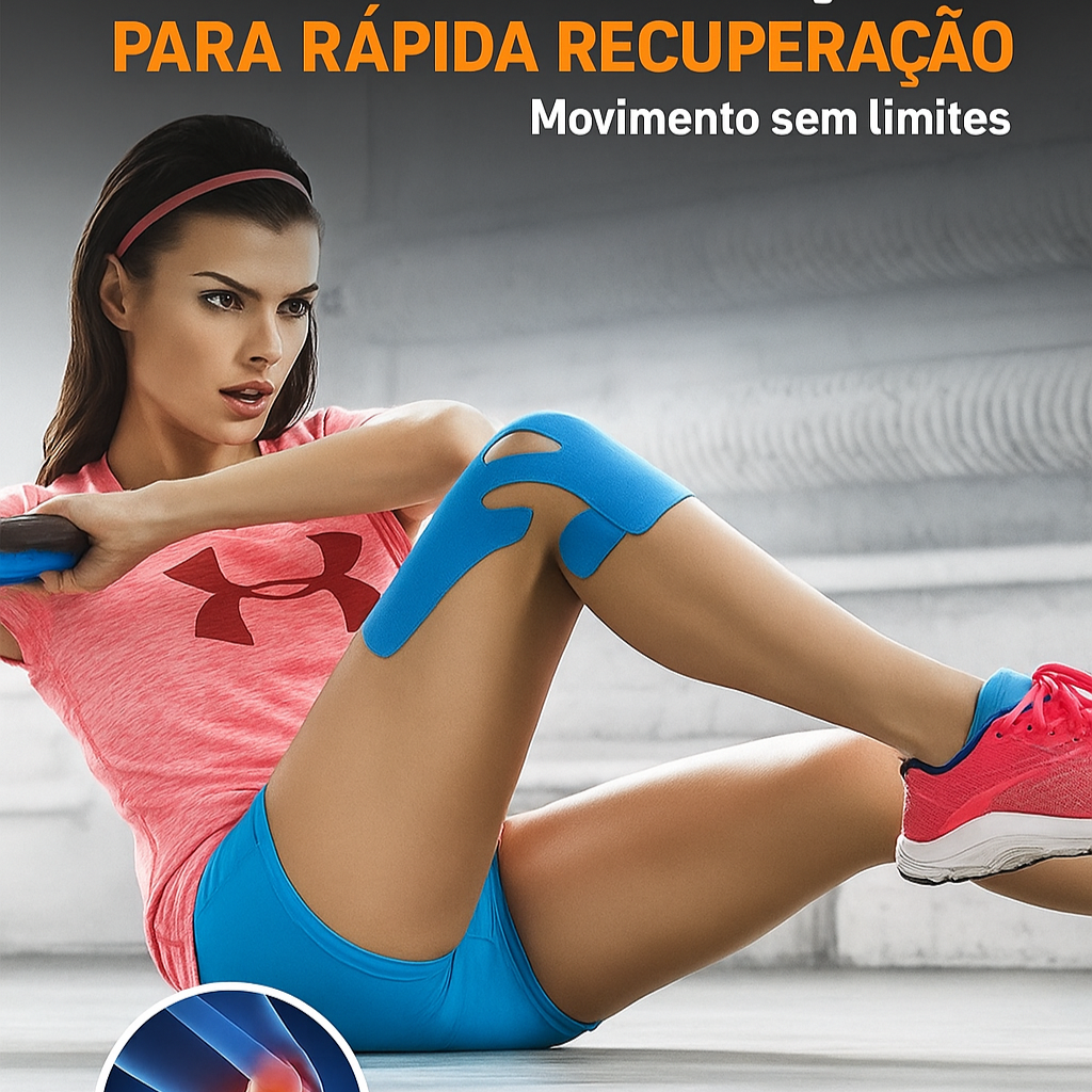 KIT Fita Aliviadora de Joelho