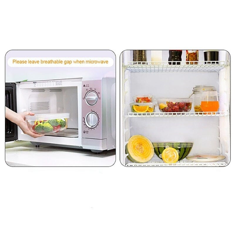 Kit Tampa Protetora para Alimentos