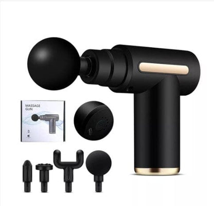 Pistola de Massagem Elétrica com 4 Cabeças