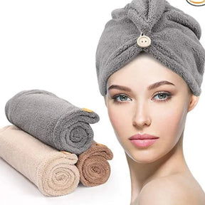 Toalha Mágica Seca Cabelo Rápido
